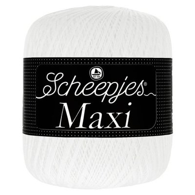 Scheepjes Maxi 106 - Snow White (100 gram )