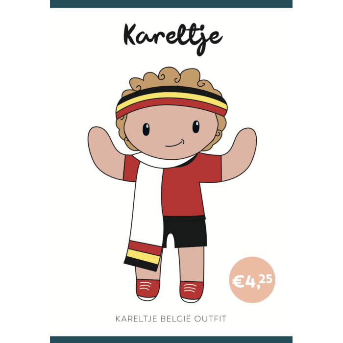 Caro's Atelier Haakpatroon België Outfit Kareltje (digitaal)