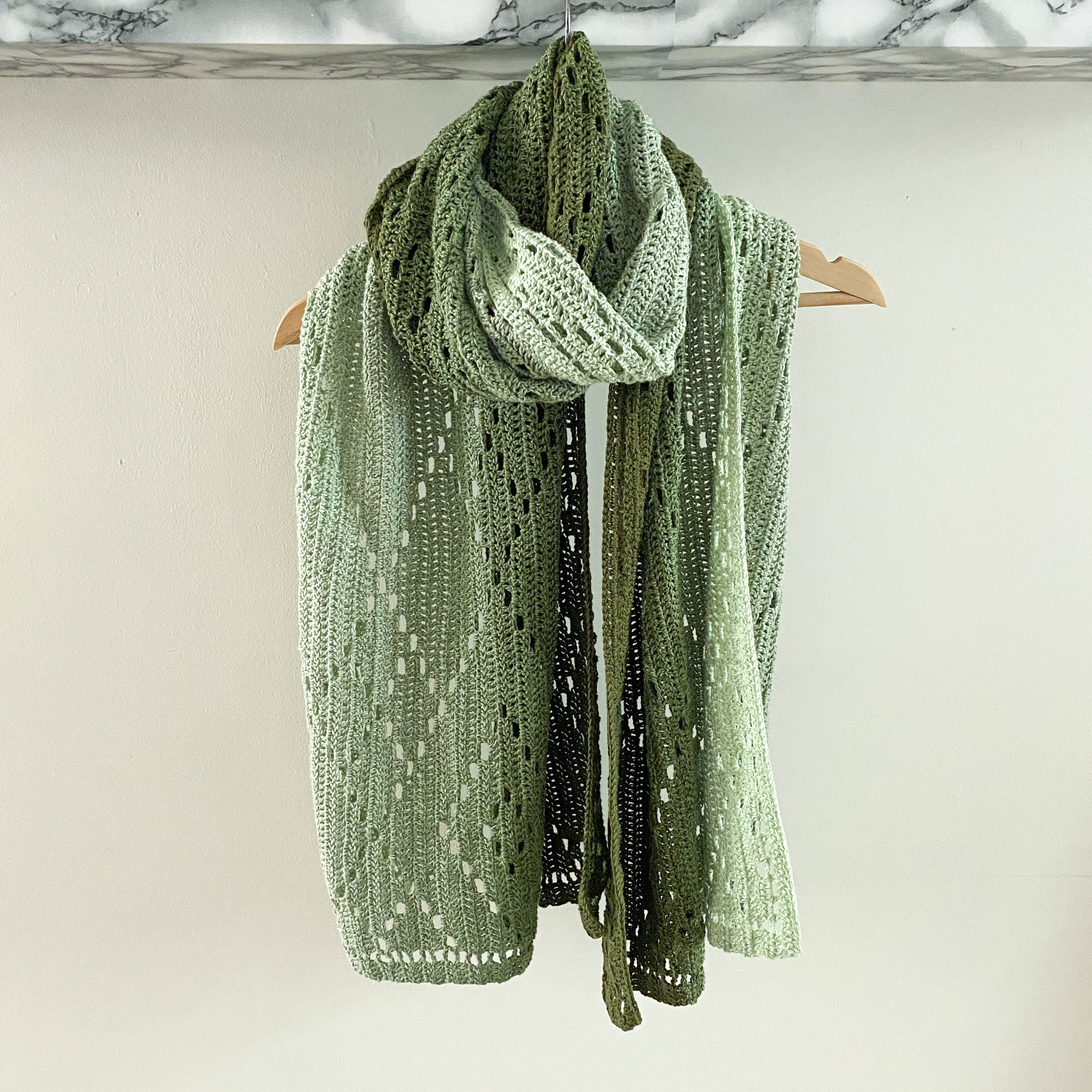 Haakpatroon Dover Diamond Shawl (digitaal) - Caro's Atelier