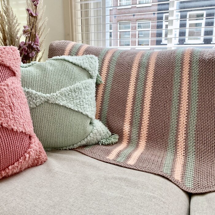 Scheepjes Haakpakket Cheltenham deken