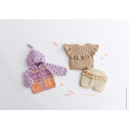 Lana Grossa Breipakket: Baby Trui Cool Wool Baby (02-02)