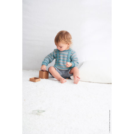 Lana Grossa Breipakket: Trui Cool Wool Baby (02-23)