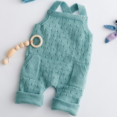 Lana Grossa Breipakket: Tuinbroek Cool Wool Baby (02-29)