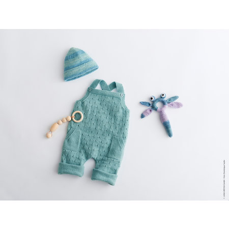 Lana Grossa Breipakket: Tuinbroek Cool Wool Baby (02-29)