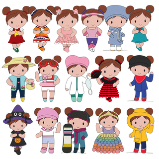 Caro's Atelier Haakpatroon Carolientje Outfit Bundel (boekjes)