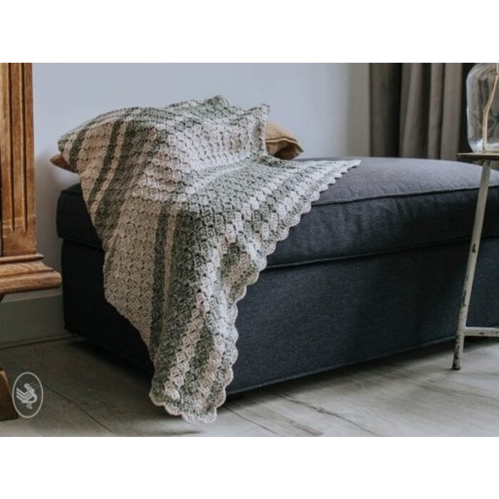 Durable Haakpatroon Cosy Stripes Deken