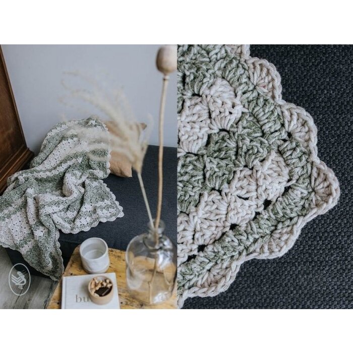 Durable Haakpatroon Cosy Stripes Deken