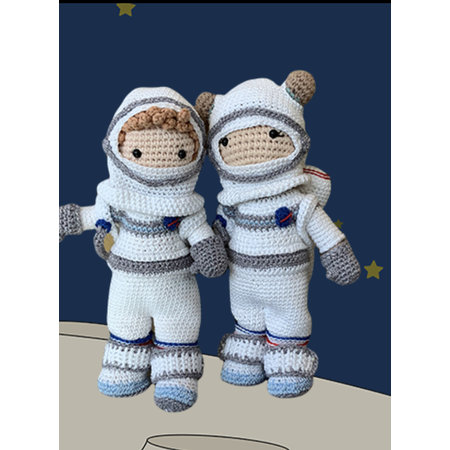 Haakpakket: Astronauten outfit Carolientje & Kareltje