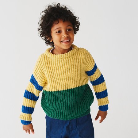 Lana Grossa Breipakket: Trui Cool Wool (KIDS-29)