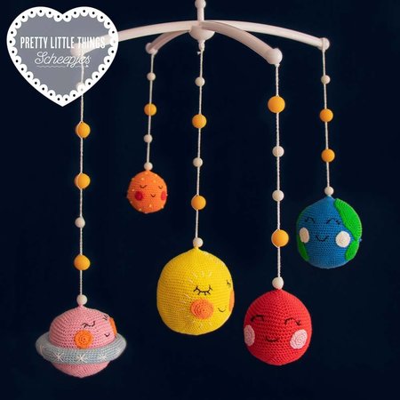 Scheepjes Haakpakket: Solar System Amigurumi Mobile