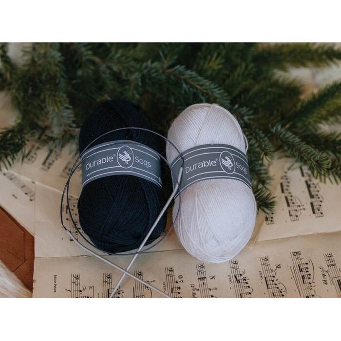 Durable Breipakket: December Snow Soqs