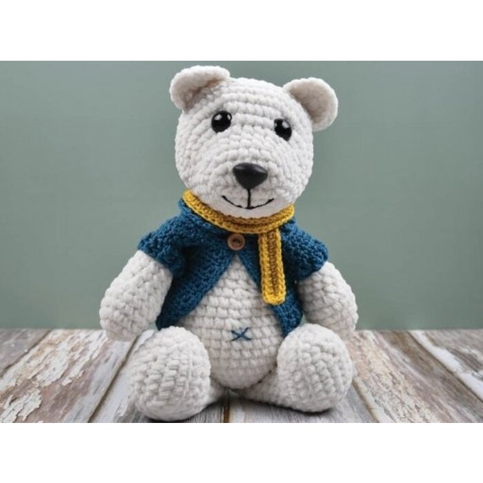 Durable Haakpatroon: IJsbeer Velvet