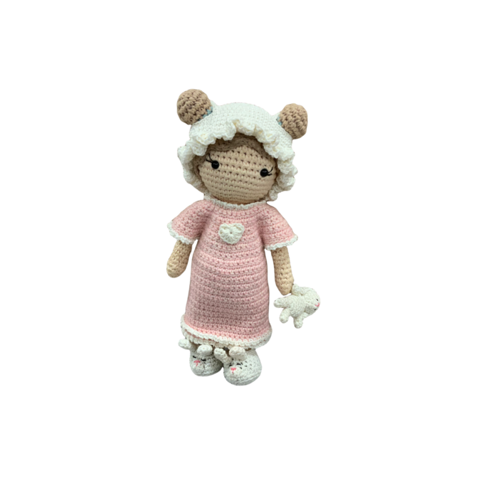 Caro's Atelier Haakpatroon Nachtjapon Carolientje (boekje)