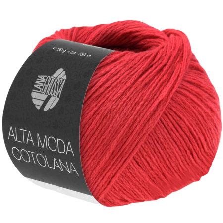 Lana Grossa Alta Moda Cotolana 34 - Rood