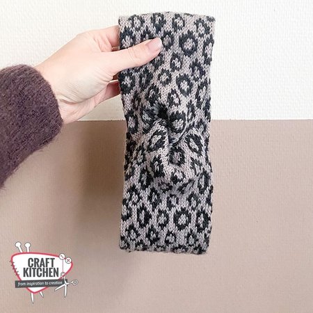 Durable Breipakket: Leopard Hoofdband