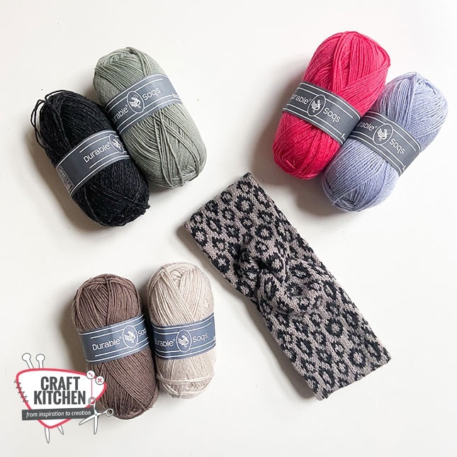 Durable Breipakket: Leopard Hoofdband