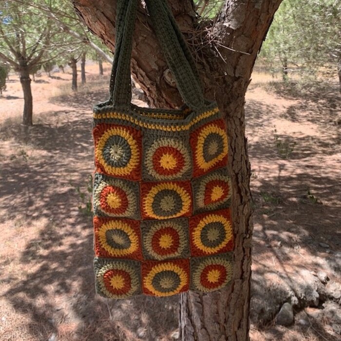 Caro's Atelier Haakpakket: Caro's Circle Square Tas