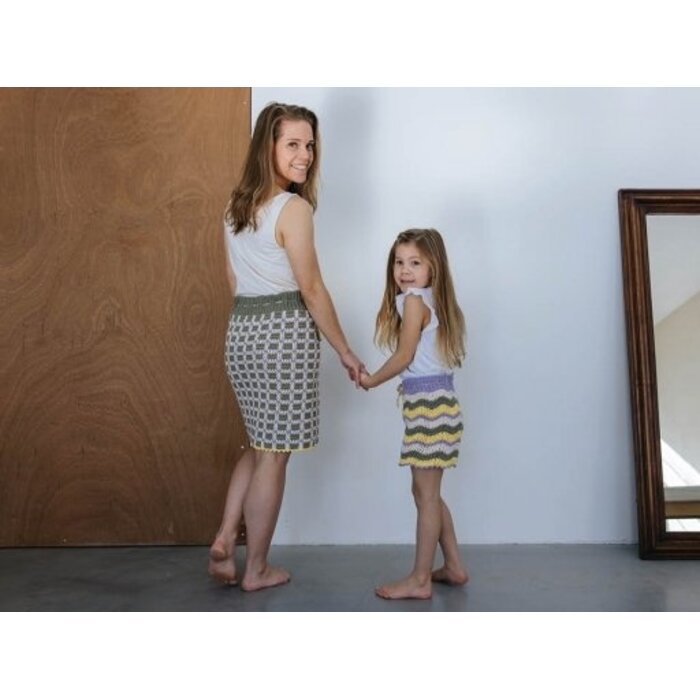 Durable Haakpatroon Geruite Lente Rok