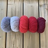 Lana Grossa Colourblock Sjaal Ecopuno - Shades of Red