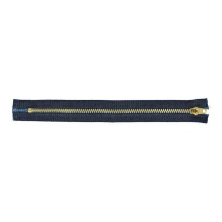 Opti Flatlock rits 20cm - blauw