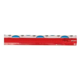 Opti rits deelbaar 55cm - rood