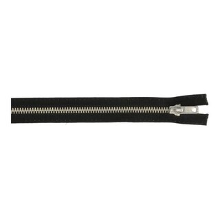 Opti rits deelbaar 55cm - metaal zilver