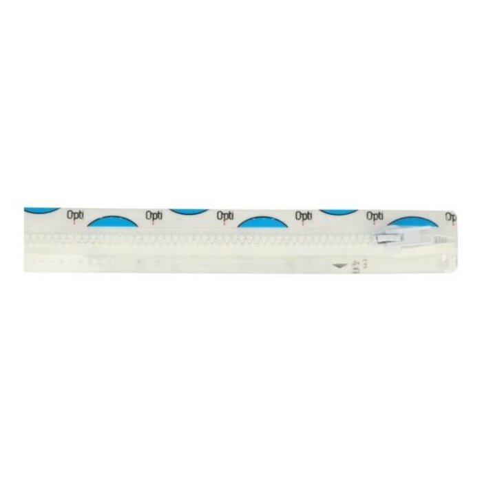 Opti rits deelbaar 60cm - wit