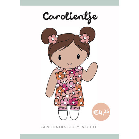 Caro's Atelier Haakpatroon Bloemen outfit Carolientje (boekje)