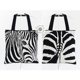 Garenpakket: Zebra Bag (effen)