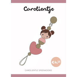 Caro's Atelier Haakpatroon speenkoord Carolientje (digitaal)