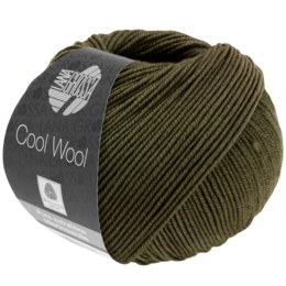 Lana Grossa Cool Wool 2091 - Donker Bruin (uitlopend)