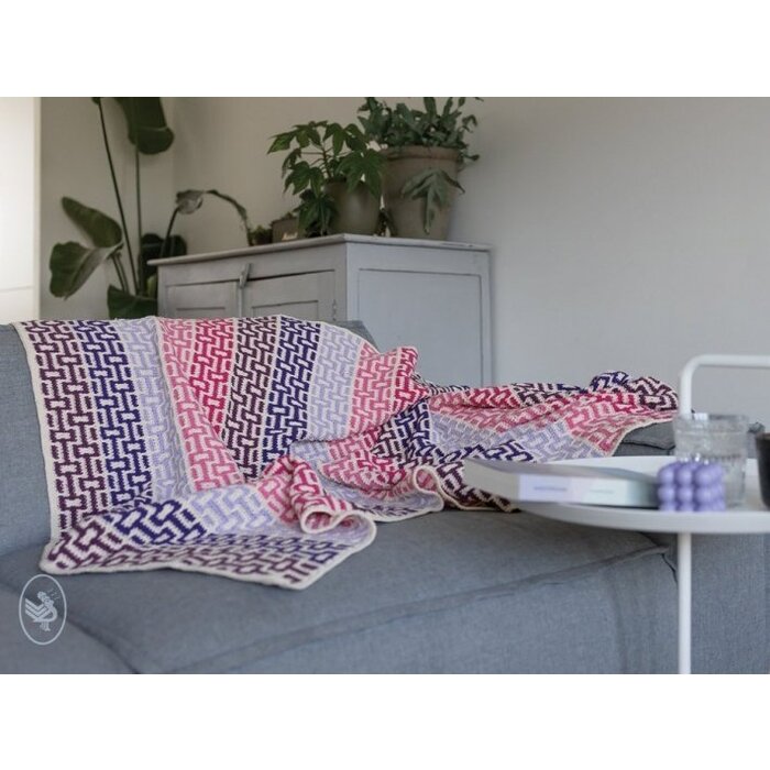 Durable Haakpatroon: Block Party Mosaic Blanket