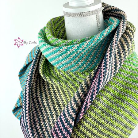 Garenpakket: Windsurfer Shawl