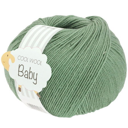 Lana Grossa Cool Wool Baby 297 - Reseda Groen