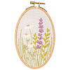 Borduurpakket Vrij Borduren: Bloemenveld