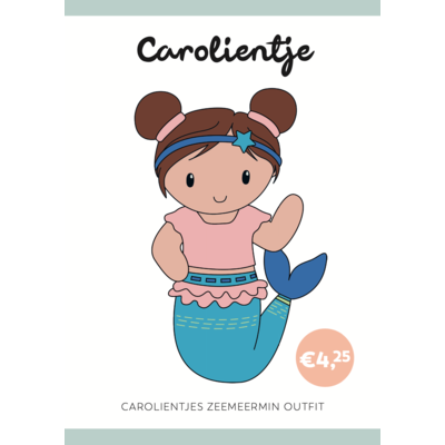 Caro's Atelier Haakpatroon Zeemeermin Outfit Carolientje (digitaal)
