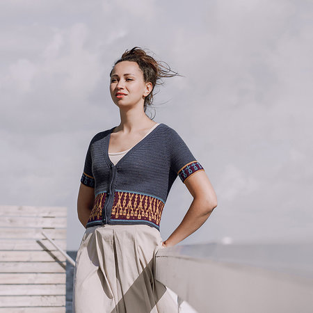 Scheepjes Breathe the Breeze Cardigan - A Sea Story