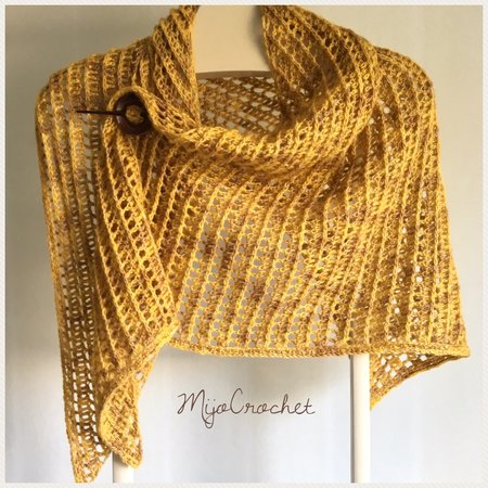 Garenpakket: Dragon Belly Shawl