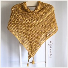 Garenpakket: Dragon Belly Shawl