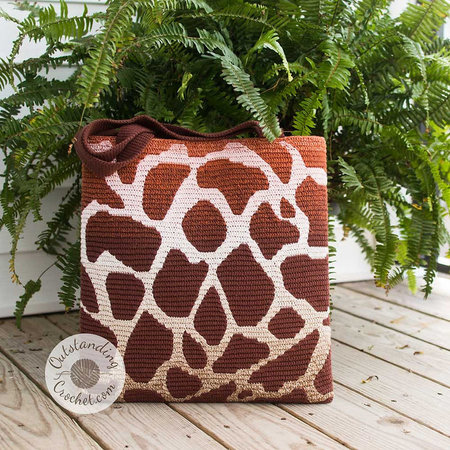 Garenpakket: Giraffe Bag (Kleurverloop)