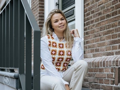 Durable Haakpakket: Retro Squares Tank Top