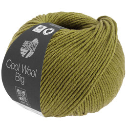 Lana Grossa Cool Wool Big 1610 - Olijf Gemêleerd
