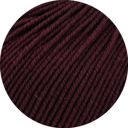 Lana Grossa Cool Wool 1404-Zwartrood Gemêleerd