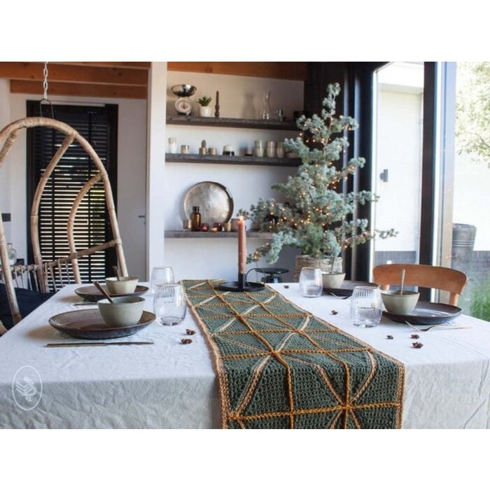 Durable Haakpakket: Glam Christmas Tafelloper