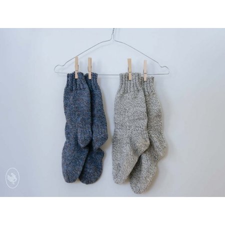 Durable Breipatroon: Norwool Plus Basic Socks