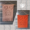 Haakpakket: Wandhanger; Home is where the Heart is