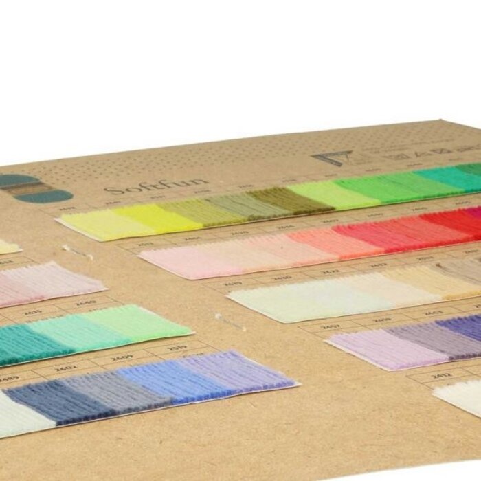 Scheepjes Softfun stalenkaart