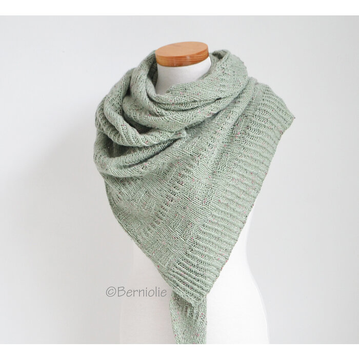 Berniolie Breipakket: Tiles Shawl