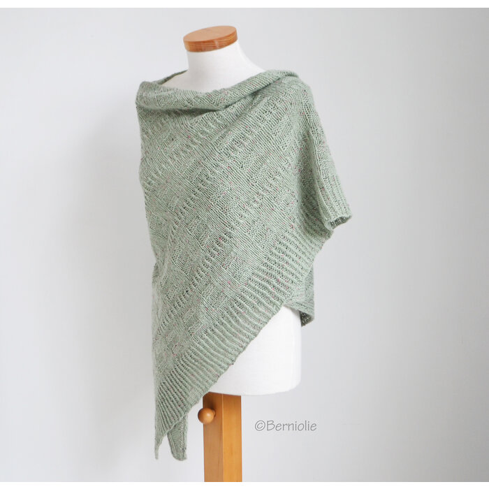 Berniolie Breipakket: Tiles Shawl