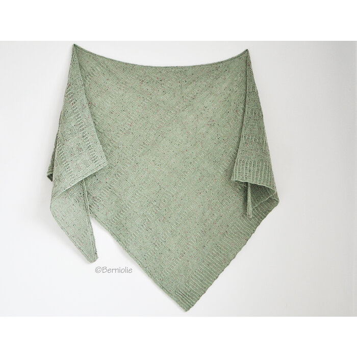 Berniolie Breipakket: Tiles Shawl